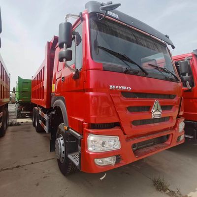 Dirección hidráulica Diesel HOWO371 camión de descarga para el rendimiento de trabajo pesado