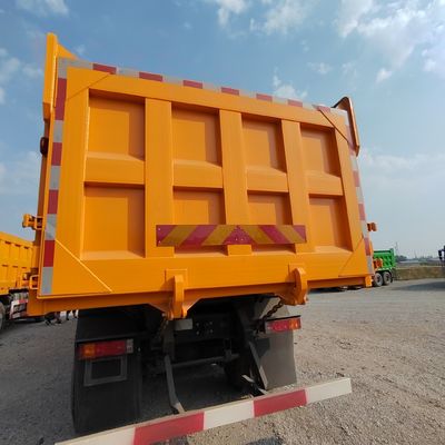 Shaanxi Shacman X5000 8X4 camión de 30 toneladas para África de color amarillo 8×4 rueda motriz