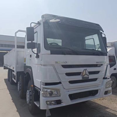 Durable HOWO 371 camión de basura para la construcción 6.8x2.5x3.8m 30 días de garantía de devolución de dinero