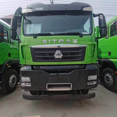 Cabina de aire acondicionado Sinotruk Chasis Vehículo pesado Dirección hidráulica Camión de descarga