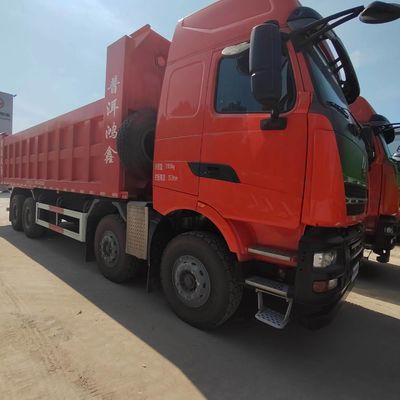 371 CV 20cbm Euro3 Weichai camión diésel con volante camión de minería con dirección hidráulica