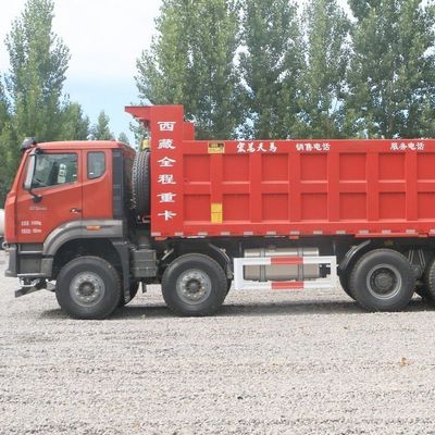 Venta de camión pesado 8X4 camión de basura con dirección hidráulica fácil pago inicial