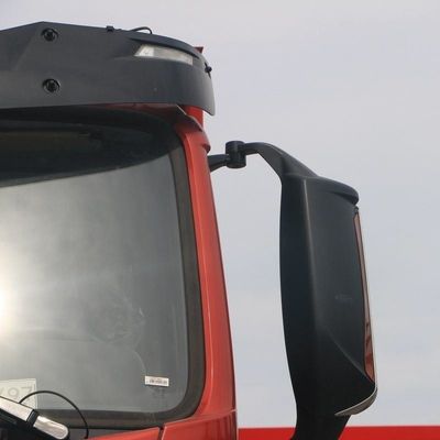 Caja de carga de acero carbono de 21-30 t FAW 8X4 camión con neumáticos y sistema hidráulico de dirección asistida
