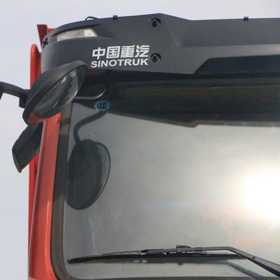 Caja de carga de acero carbono de 21-30 t FAW 8X4 camión con neumáticos y sistema hidráulico de dirección asistida