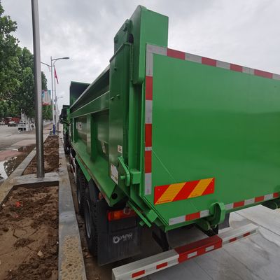 21-30t Capacidad de carga Sinotruk de trabajo pesado Chasis camión de basura con dirección hidráulica