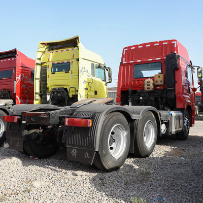 Dirección hidráulica 6X4 Tractor de trabajo pesado Camión de remolque con y dirección de asistencia eléctrica
