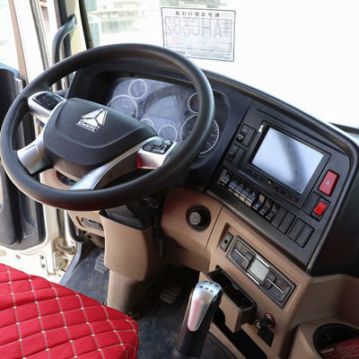 Dirección hidráulica 6X4 Tractor de trabajo pesado Camión de remolque con y dirección de asistencia eléctrica