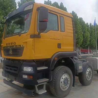 Camión de descarga de 4-6L de capacidad de motor HOWO para trabajos de construcción en 11x2.55x3.49m Tamaño