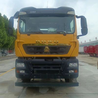Camión de descarga de 4-6L de capacidad de motor HOWO para trabajos de construcción en 11x2.55x3.49m Tamaño
