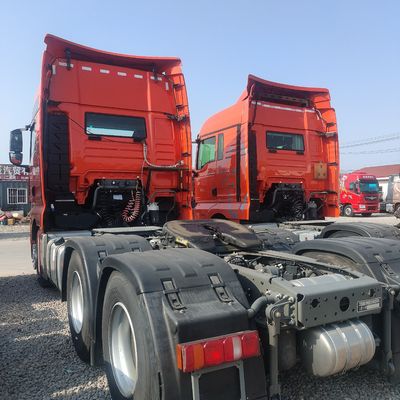 Asiento del conductor camión de segunda mano Sitrak G7h Tractor con diseño de neumáticos sin tubo