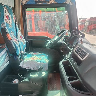 Asiento del conductor camión de segunda mano Sitrak G7h Tractor con diseño de neumáticos sin tubo
