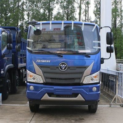Camión de servicio sinotruk de tipo de descarga con dirección hidráulica y neumáticos