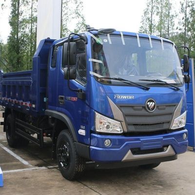 Camión de servicio sinotruk de tipo de descarga con dirección hidráulica y neumáticos