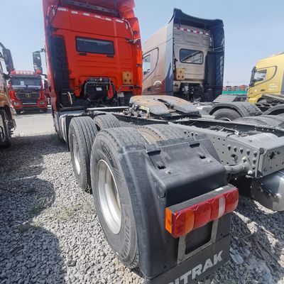 Remolque de semirremolque con Shacman 6X4 Tractor de carga pesada tirador y tanque de combustible de 1000L