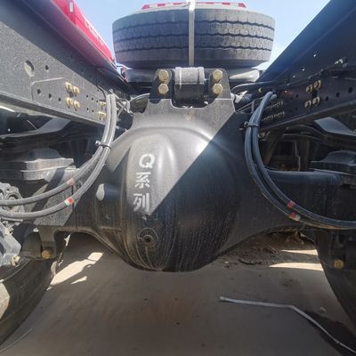 Camión tractor Shacman de tanque de combustible de 400L con transmisión manual y asiento de suspensión neumática