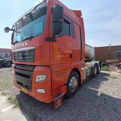 Caja de carga de acero al carbono La característica clave del camión HOWO G7 de 480 CV para transmisión manual
