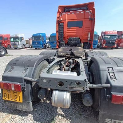 Caja de carga de acero al carbono La característica clave del camión HOWO G7 de 480 CV para transmisión manual
