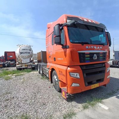 Caja de carga de acero al carbono La característica clave del camión HOWO G7 de 480 CV para transmisión manual