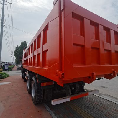 351-450 caballos de fuerza HOWO 6X4 Camión con dirección hidráulica y asistencia de potencia
