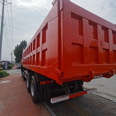 Sinotruk Chasis 6X4 camión de descarga con neumáticos y dirección hidráulica 351-450hp