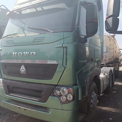 Camión de transporte respetuoso con el medio ambiente T7h con diseño verde y de uso pesado