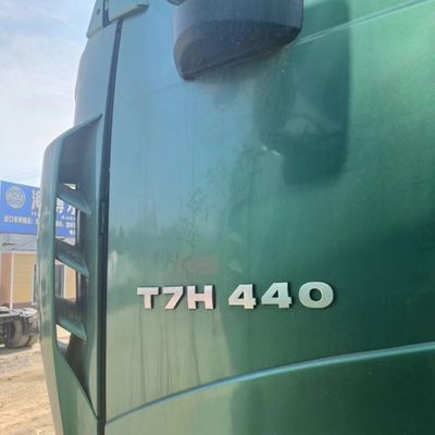 Camión de transporte respetuoso con el medio ambiente T7h con diseño verde y de uso pesado