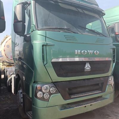 Camión de transporte respetuoso con el medio ambiente T7h con diseño verde y de uso pesado