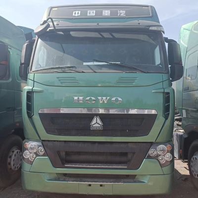 Camión de transporte respetuoso con el medio ambiente T7h con diseño verde y de uso pesado