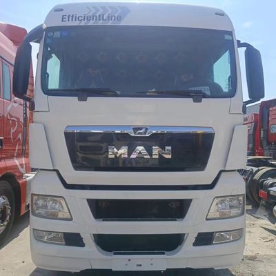 Estándar de emisiones Euro 5 470 caballos de fuerza Tractor pesado de la serie MAN con camión usado