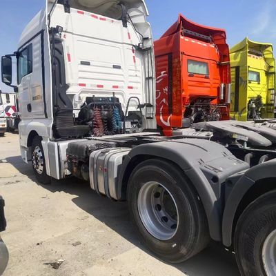 Estándar de emisiones Euro 5 470 caballos de fuerza Tractor pesado de la serie MAN con camión usado
