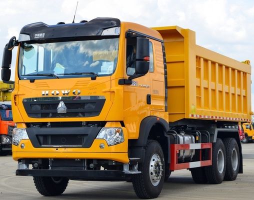 Estándar de emisiones Euro6 6X4 camión de descarga Haowo para proyectos de construcción pesados