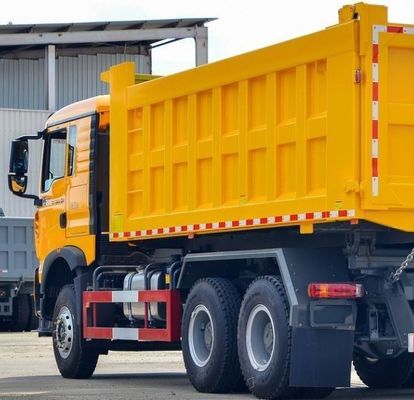 Estándar de emisiones Euro6 6X4 camión de descarga Haowo para proyectos de construcción pesados