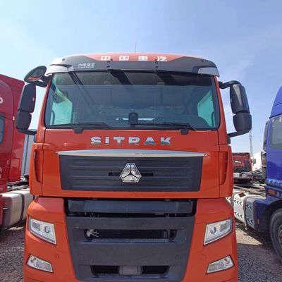 540 G7 Camión pesado Sitrak Tecnología avanzada y dirección hidráulica para el transporte marítimo