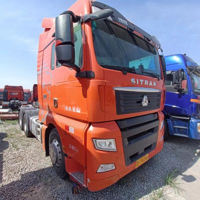540 G7 Camión pesado Sitrak Tecnología avanzada y dirección hidráulica para el transporte marítimo