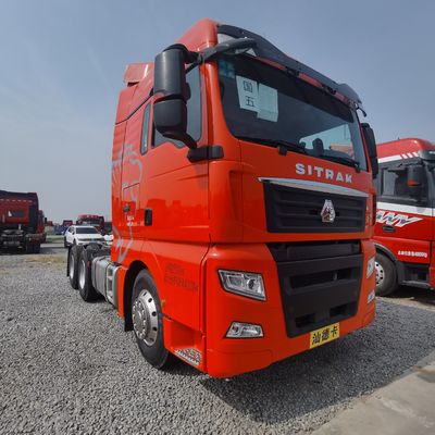 Estándar de emisiones Euro 5 540 CV Camión tractor pesado 6X4 con asiento de suspensión neumática
