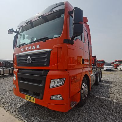 Estándar de emisiones Euro 5 540 CV Camión tractor pesado 6X4 con asiento de suspensión neumática