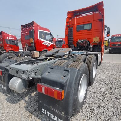 Estándar de emisiones Euro 5 540 CV Camión tractor pesado 6X4 con asiento de suspensión neumática