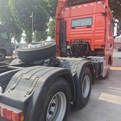 540 Sitrak G7s Diseño de neumáticos sin tubo 6 × 4 camión de ruedas motrices para transporte de carga pesada