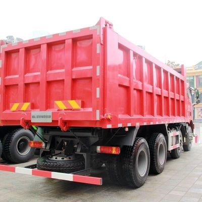 Camión de dirección asistida por potencia Sinotruck Camión de descarga para minería y construcción de trabajo pesado