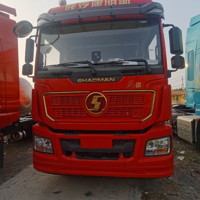 Camión tractor de carga pesada Shacma de 440 CV para remolque de semirremolque hecho de acero al carbono