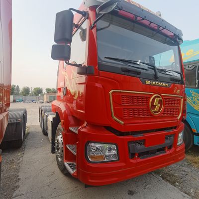 Camión tractor de carga pesada Shacma de 440 CV para remolque de semirremolque hecho de acero al carbono