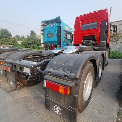 Camión tractor de carga pesada Shacma de 440 CV para remolque de semirremolque hecho de acero al carbono