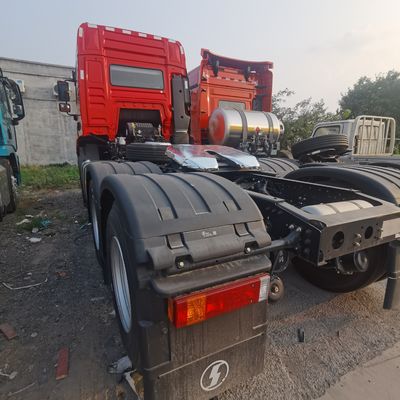 Camión tractor de carga pesada Shacma de 440 CV para remolque de semirremolque hecho de acero al carbono