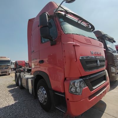 Capacidad de carga duradera de 30 t HOWO T7 Camión de dirección hidráulica para mercados nacionales