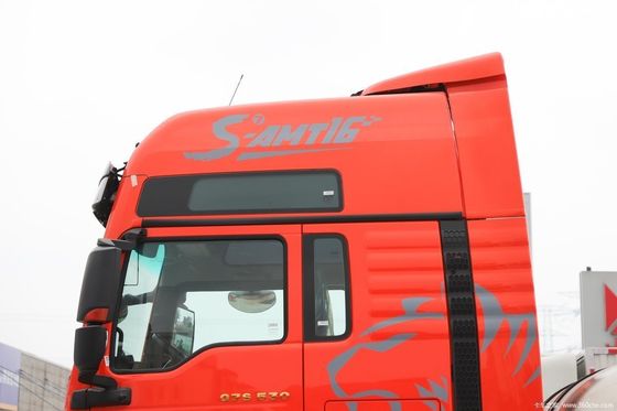 Silla de suspensión aérea Shacman 6X4 Camión de transporte pesado para remolcar semirremolque en línea