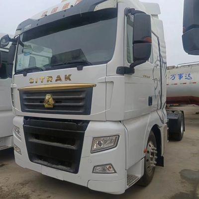 Mejorar su remolque de trabajo pesado con Shandeka 480HP tractor de GNC y asiento de suspensión aérea
