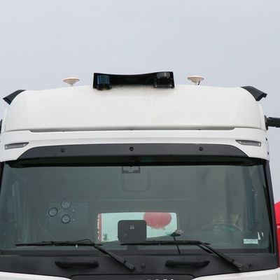 Camión de carga pesado con transmisión manual con asiento de suspensión aérea y depósito de combustible