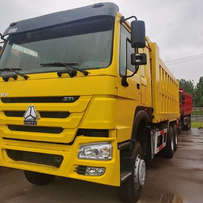 Caja de carga de acero al carbono Sinotruck Camión de remate 6X4 para transporte industrial pesado