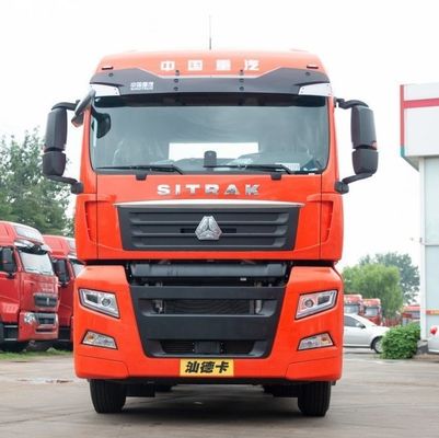 Dirección hidráulica Sinotruck 6X4 Tractor para remolque Semirremolque Camión tractor usado