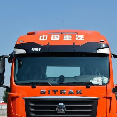 Silla de suspensión aérea equipada HOWO CNG de carga pesada camión tractor para el transporte de semirremolques